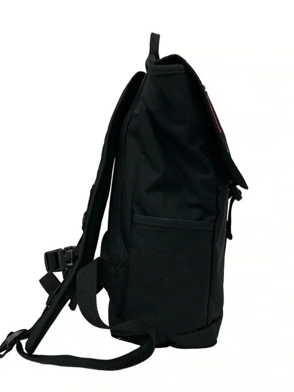 Manhattan Portage Black Red Multi Nylon Backpack